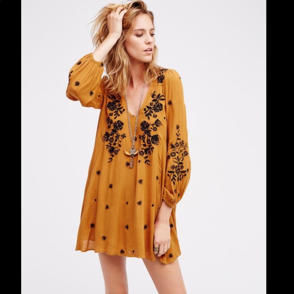 Free People Oxford Swing Dress